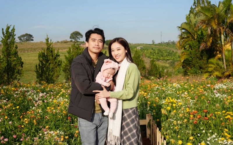 Kim Hải đóng phim Lật mặt 7 của Lý Hải. Ảnh: NSX.