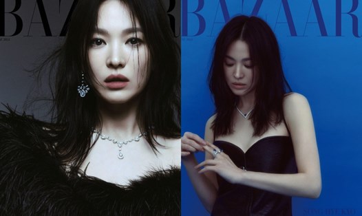 Hình ảnh mới của Song Hye Kyo. Ảnh: Harper's Bazaar 