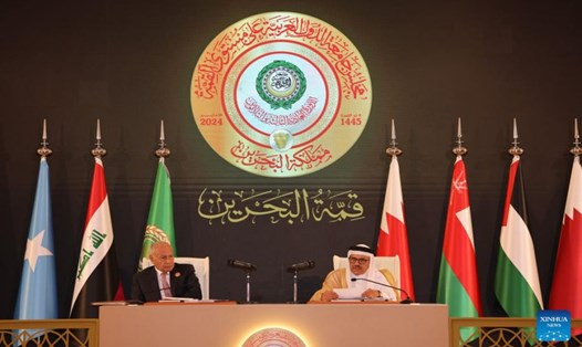 Ngày 16.5, Liên đoàn Arab kêu gọi triển khai lực lượng gìn giữ hòa bình của Liên Hợp Quốc tại các vùng lãnh thổ bị chiếm đóng của Palestine cho đến khi thực hiện giải pháp 2 nhà nước. Ảnh: Xinhua