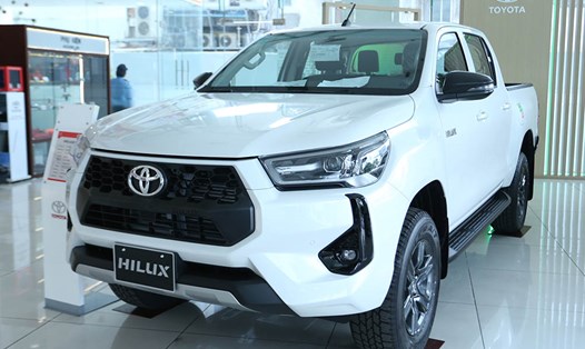 Mẫu bán tải mới Toyota Hilux 2024 vừa được ra mắt ở thị trường Việt Nam. Ảnh: Thanh Vũ