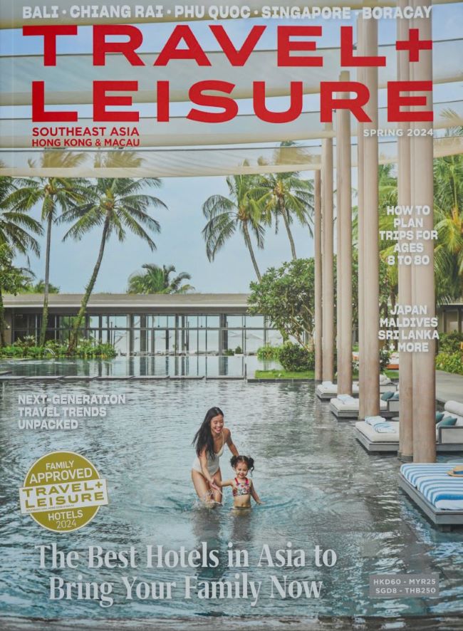 Regent Phu Quoc xuất hiện trên bìa tạp chí Travel+Leisure đồng thời nằm trong danh sách uy tín “Family Approved” (khu nghỉ dưỡng phù hợp cho gia đình). Ảnh: BIM Land