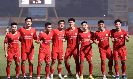 Thể Công Viettel tiếp đón Nam Định ở vòng 19 V.League. Ảnh: Viettel