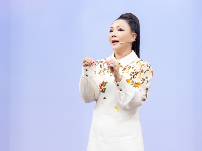 NSƯT Cẩm Tiên nói lý do vắng bóng sân khấu. Ảnh: NSCC.