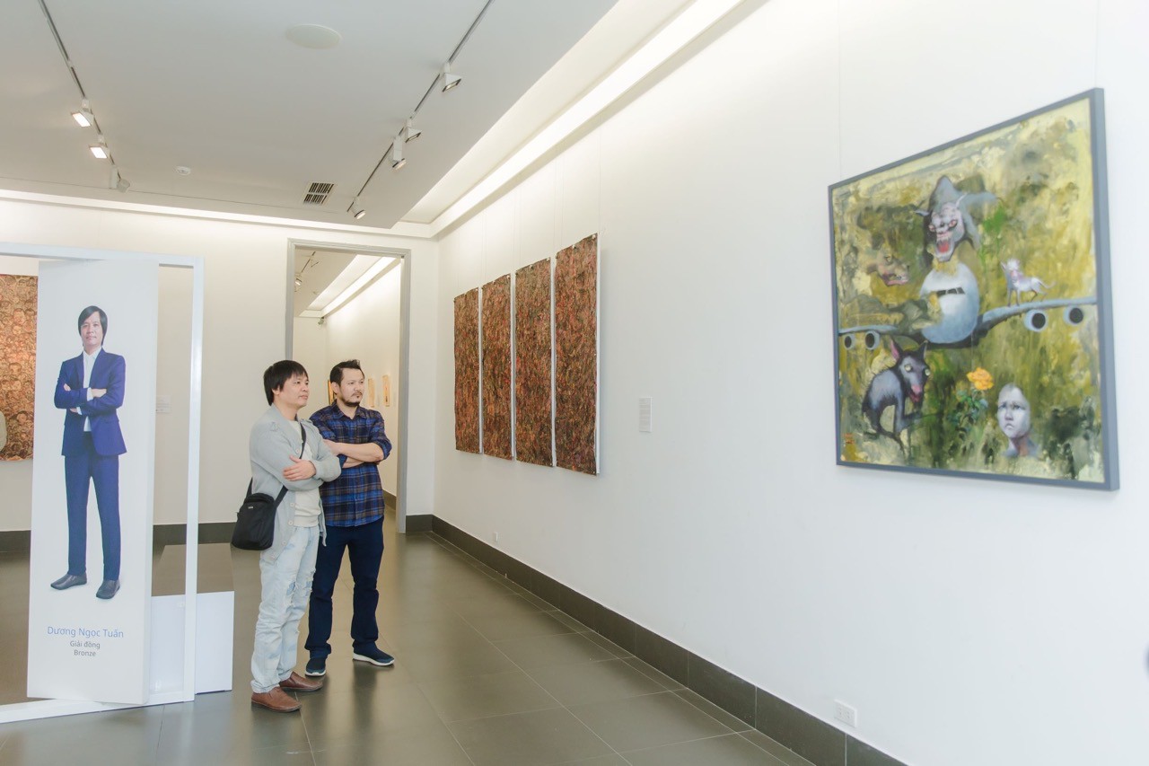 Không gian triển lãm. Ảnh: BTC