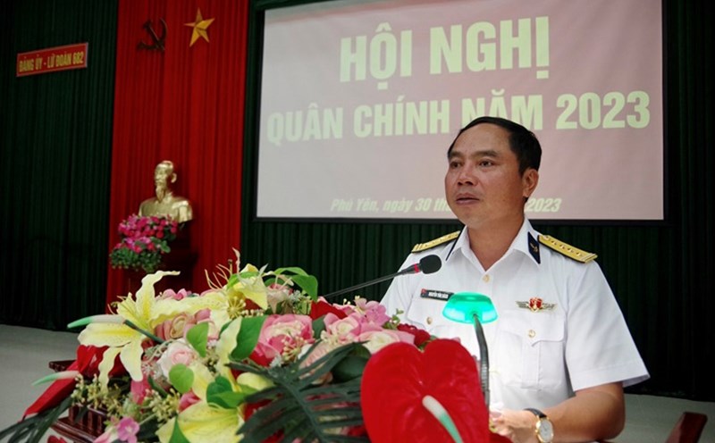 Đại tá Nguyễn Văn Bách - Tư lệnh Vùng 4 Hải quân. Ảnh: Thanh Sơn