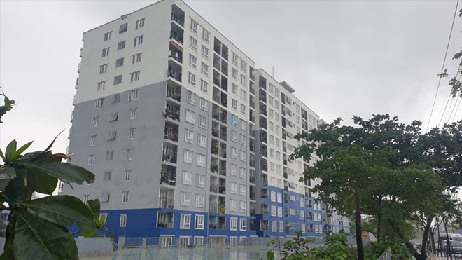 Thanh tra TP. Đà Nẵng từng phát hiện nhiều sai phạm tại chung cư An Trung 2. Ảnh: Hữu Long
