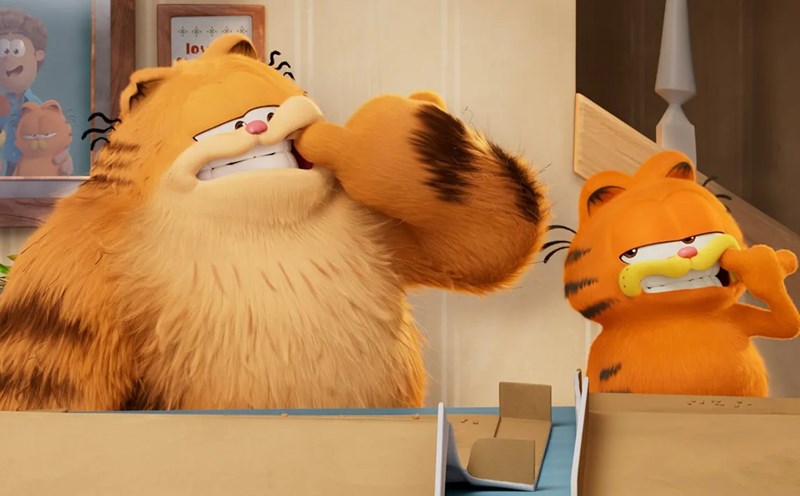 Chú mèo lười Garfield sẽ trở lại trong tập phim mới "The Garfield Movie". Ảnh: Xinhua