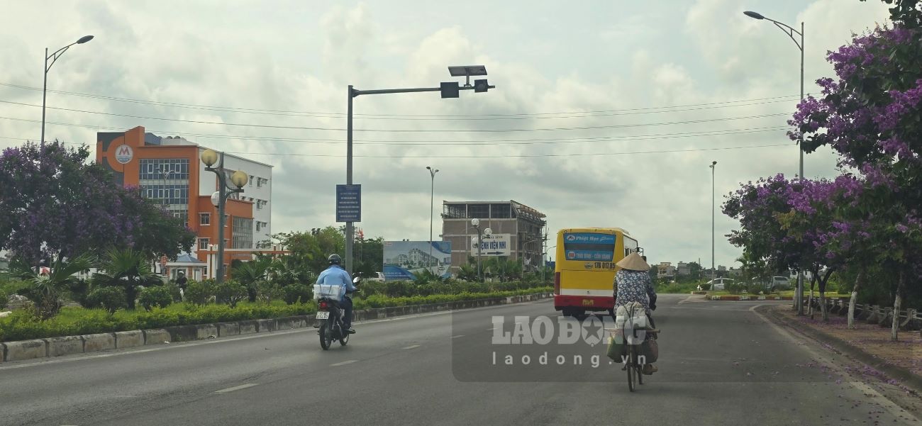 Việc dự án tuyến đường Lê Quý Đôn kéo dài ra phía Nam chậm triển khai gây lo ngại ảnh hưởng đến hiệu quả thực hiện nguồn vốn đầu tư công của TP Thái Bình. Ảnh: Trung Du