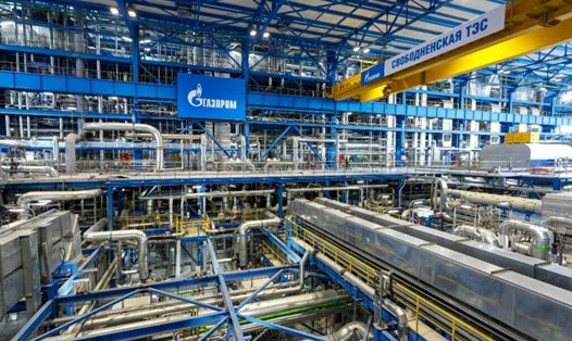 Một cơ sở sản xuất của Gazprom. Ảnh: Gazprom