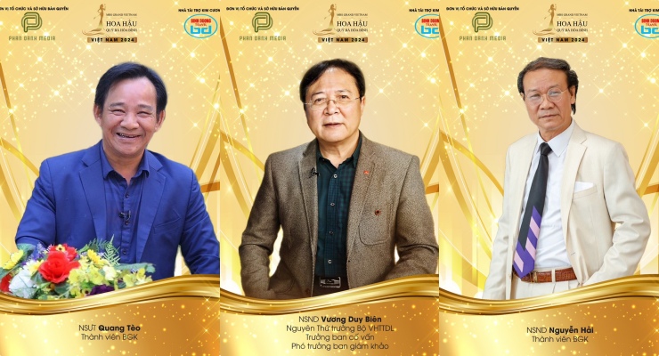 Dàn giám khảo và cố vấn của cuộc thi. Ảnh: BTC.