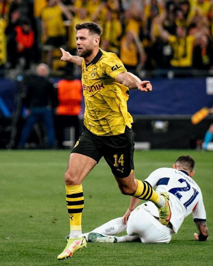 Niclas Fullkrug ghi bàn thắng duy nhất của trận đấu.  Ảnh: Dortmund