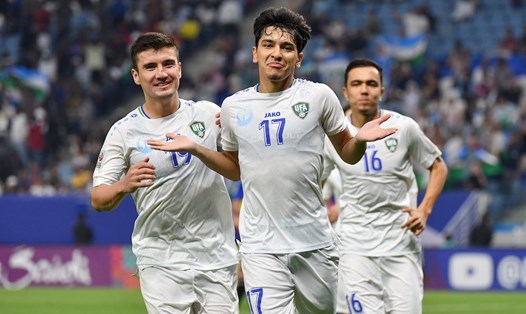U23 Uzbekistan gặp U23 Nhật Bản tại chung kết U23 châu Á 2024. Ảnh: AFC