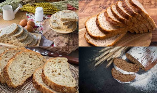 Ăn bánh mì nguyên hạt giúp cảm thấy no, cải thiện lượng đường trong máu. Đồ họa: Phương Anh