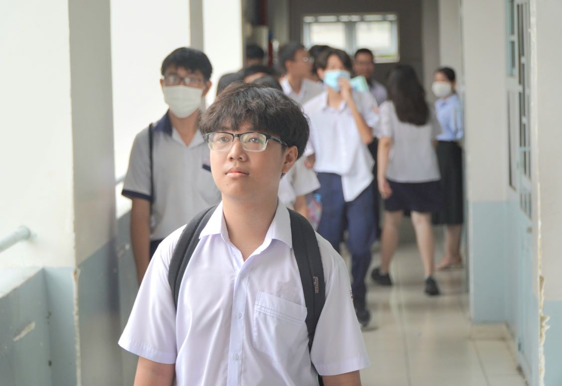 Thí sinh dự thi vào lớp 10 TPHCM năm 2023. Ảnh: Chân Phúc