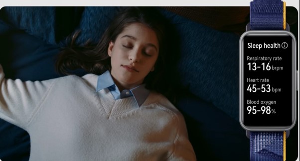 Huawei Band 9 sẽ giúp người dùng cải thiện giấc ngủ. Ảnh: Huawei
