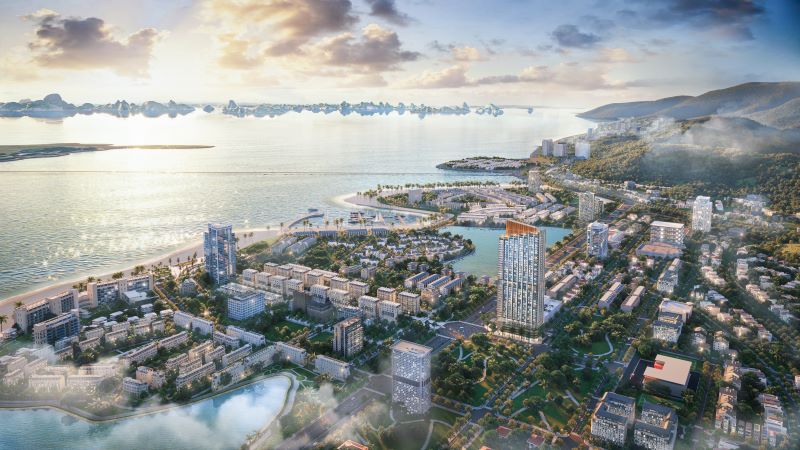 Khu đô thị vịnh biển Halong Marina – điểm đến đa trải nghiệm. Ảnh: BIM