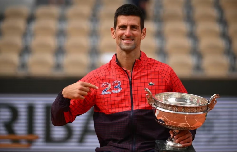 Novak Djokovic là đương kim vô địch đơn nam. Ảnh: Roland Garros