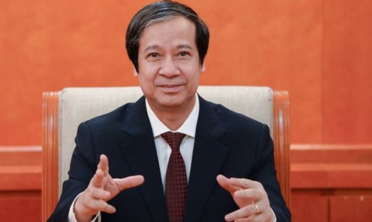 Bộ trưởng Bộ Giáo dục và Đào tạo Nguyễn Kim Sơn. Ảnh: Bộ Giáo dục và Đào tạo