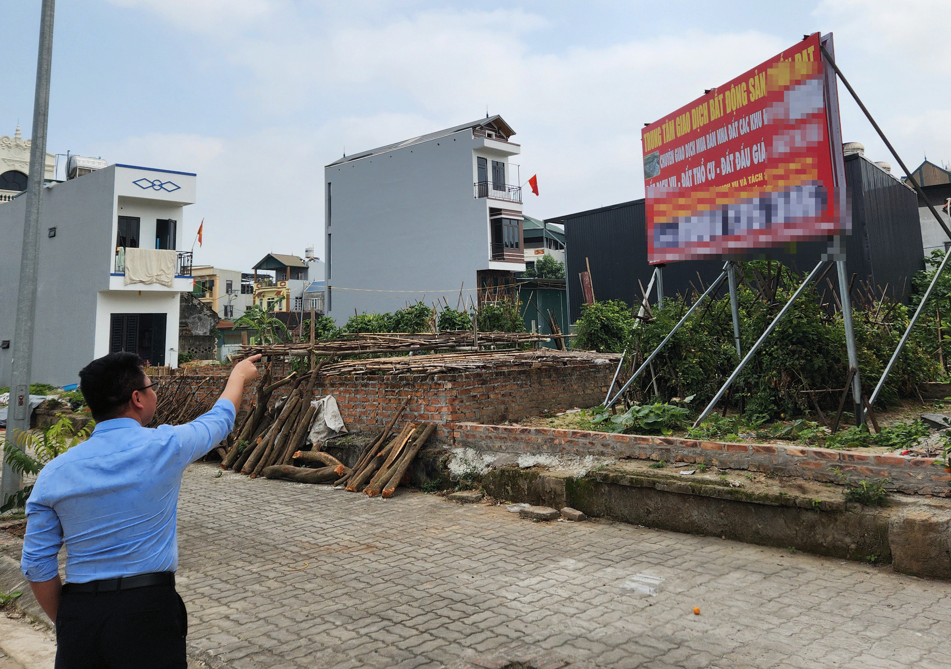 Giá đất nền có dấu hiệu tăng trở lại ở các thành phố lớn, thậm chí tăng giá cao cục bộ do đầu cơ. Ảnh: Cao Nguyên.