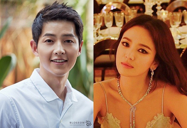 Song Joong Ki và Song Hye Kyo. Ảnh: Yonhap