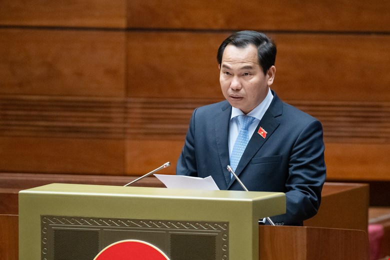 Chủ nhiệm Ủy ban Tài chính, Ngân sách của Quốc hội Lê Quang Mạnh. Ảnh: Quochoi.vn.