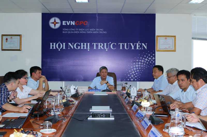 Ông Bùi Quốc Hùng - Phó Cục trưởng Cục ĐL&NLTT kết luận công tác kiểm tra tại CPCCREB. Ảnh: Ngọc Lê