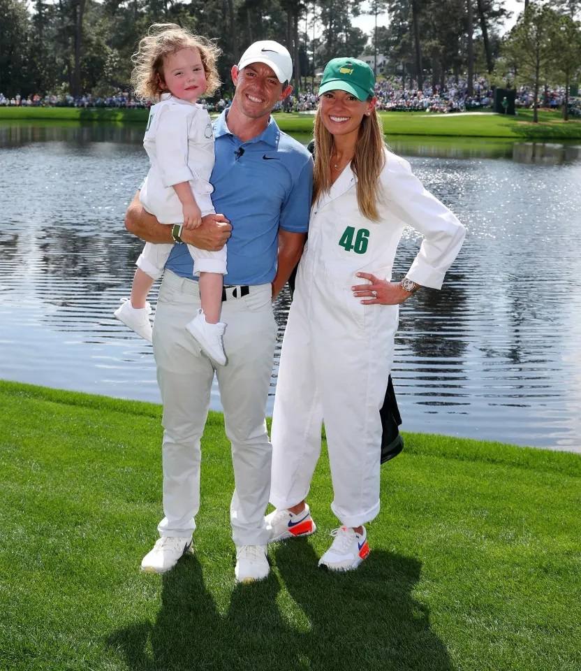 McIlroy và Erica có 1 con gái Poppy 3 tuổi. Ảnh: The Sun