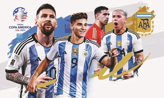 Đội tuyển Argentina đang là đương kim vô địch Copa America.  Ảnh: Goal