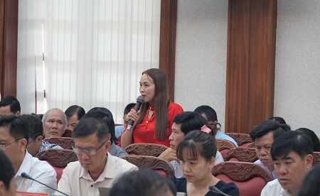 Giáo viên ở huyện Ia Pa kiến nghị một số chính sách đối với bậc mầm non. Ảnh: Thanh Tuấn  