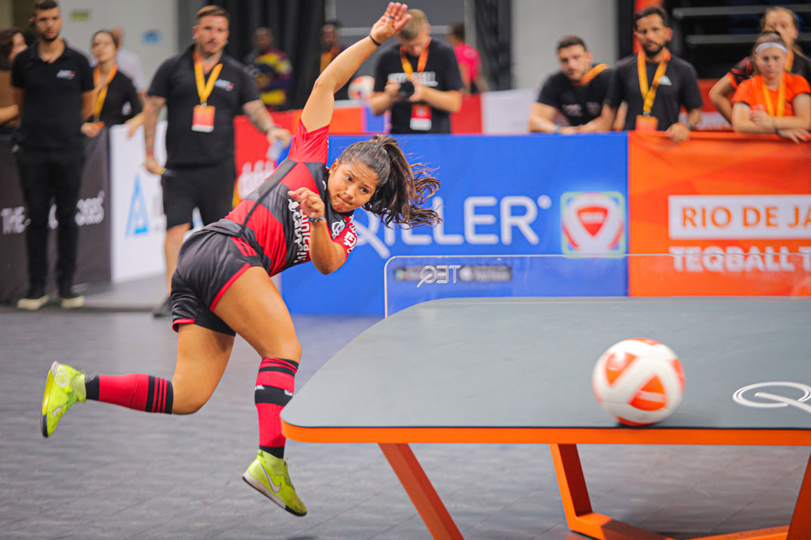 Từ 6-9.6, tại TP Quy Nhơn sẽ diễn ra Giải Teqball Thế giới năm 2024 lần đầu tổ chức tại Việt Nam. Ảnh: FITEQ.