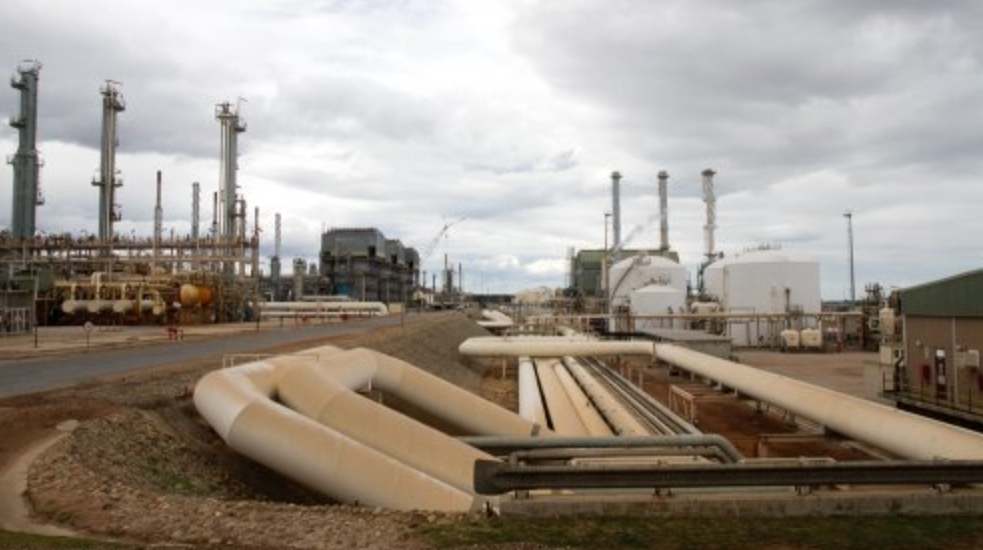 Nhà máy GTL ở Vịnh Mossel, Nam Phi. Ảnh: Creamer Media