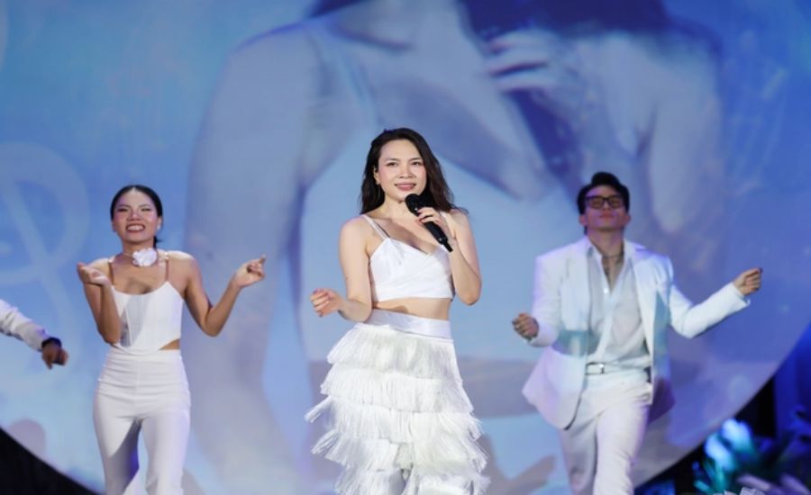 Liveshow My Soul 1981 ở Hồ Tràm của Mỹ Tâm. Ảnh: Nghệ sĩ cung cấp