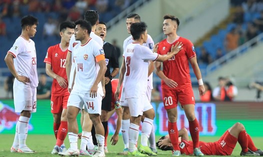 Tuyển Việt Nam sẽ gặp lại tuyển Indonesia ở AFF Cup 2024, sau khi đã gặp nhau 3 lần tại Asian Cup 2023, vòng loại World Cup 2026. Ảnh: Minh Dân