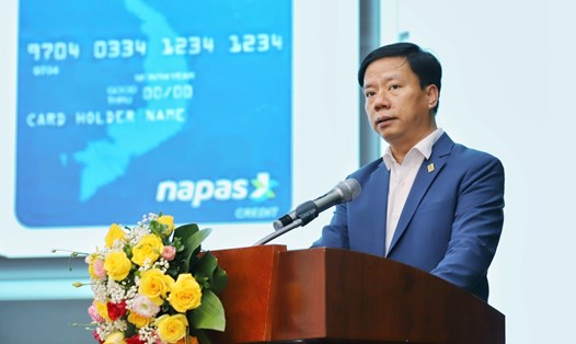 Ông Nguyễn Quang Minh - Tổng Giám đốc NAPAS. Ảnh: Tô Thế 