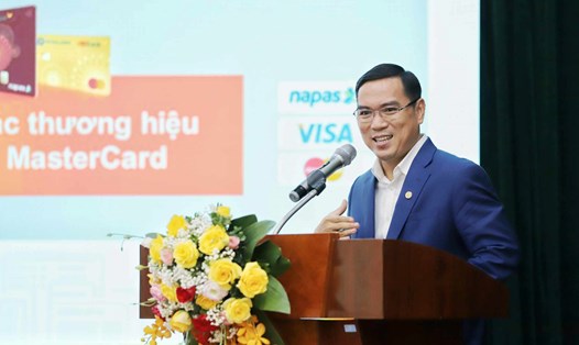 Ông Đàm Thế Thái - Giám đốc Trung tâm thẻ của HDBank. Ảnh: Tô Thế