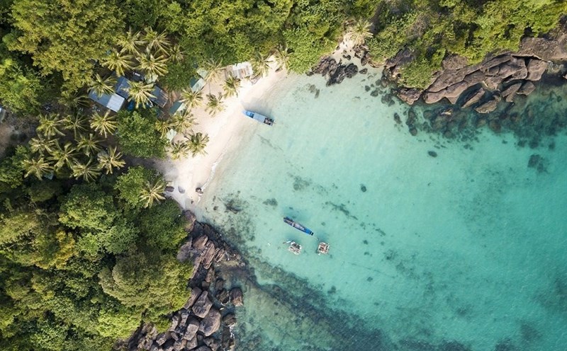 Phú Quốc có tên trong top 100 điểm đến tuyệt nhất thế giới năm 2021 do tạp chí Time chọn. Ảnh: P.V.
