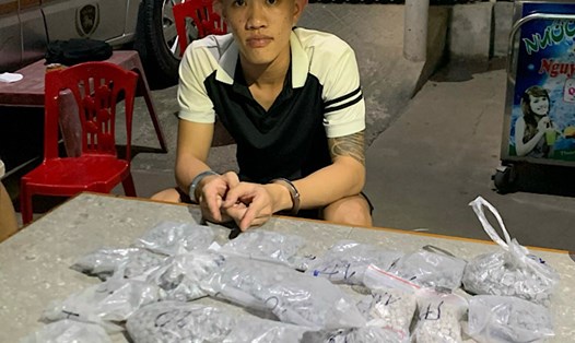Lực lượng chức năng tại tỉnh Quảng Bình vừa bắt giữ hơn 6.000 viên ma túy. Ảnh: Công an huyện Quảng Ninh