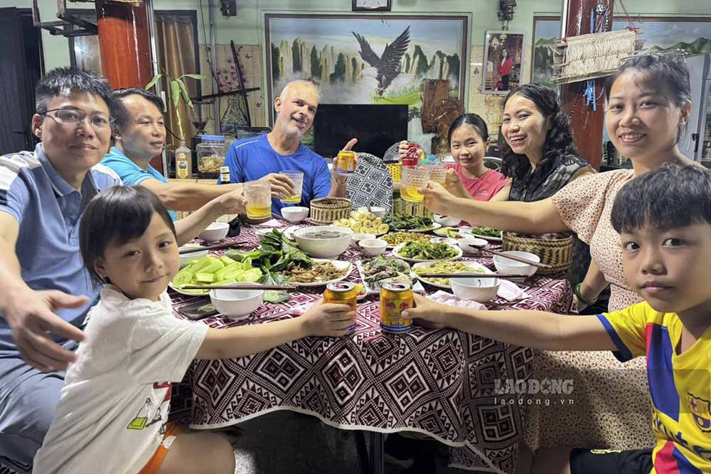 Ảnh: Homestay Minh Ngọc chuyển hướng sang thu hút khách quốc tế, đặc biệt là khách từ Pháp và Anh. Ảnh: Thanh Bình