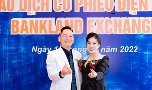 Chủ tịch HĐQT và Tổng Giám đốc Công ty Bankland Quản Văn Dương, Nguyễn Thị Như. Ảnh chụp màn hình