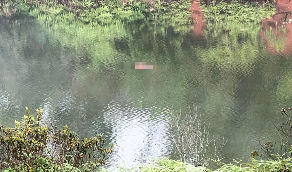 Thi thể nữ sinh lớp 12 ở tỉnh Lâm Đồng được tìm thấy ở hồ Cai Bảng sau 4 ngày đi khỏi nhà. Ảnh: Cộng tác viên
