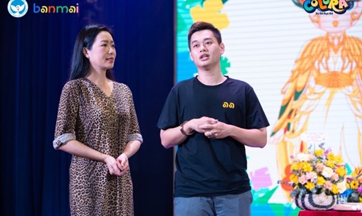 NSND Trịnh Kim Chi và đạo diễn Bảo Chu. Ảnh: NSCC