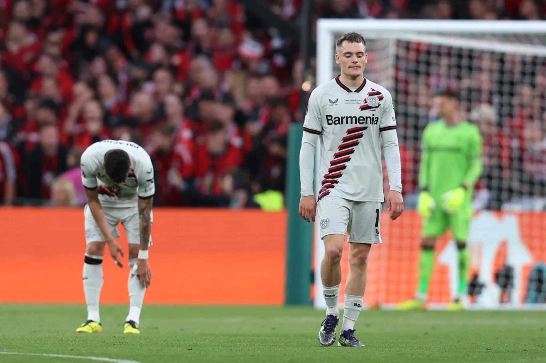Leverkusen đứt mạch bất bại ở con số 51 trận liên tiếp. Ảnh: UEFA