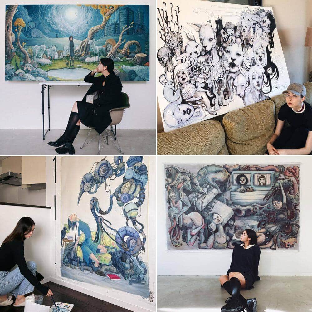 Lauren Tsai là họa sĩ, người mẫu kiêm diễn viên. Ảnh: Instagram