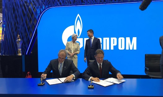 Áo muốn chấm dứt hợp đồng mua khí đốt Nga dài hạn của Gazprom và OMV. Ảnh: OMV