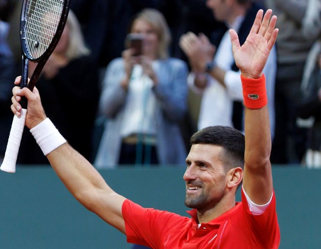 Lịch thi đấu quần vợt ngày 24.5: Djokovic vs Machac