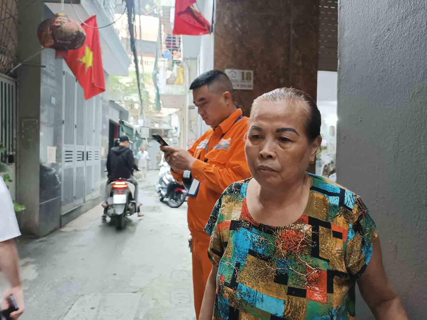 Bà Nguyễn Thị Việt. Ảnh: Lan Nhi