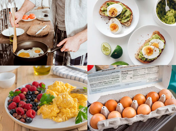 Trứng có thể là một sự bổ sung có giá trị cho chế độ ăn uống giảm cân của bạn. Đồ họa: Hồng Diệp.