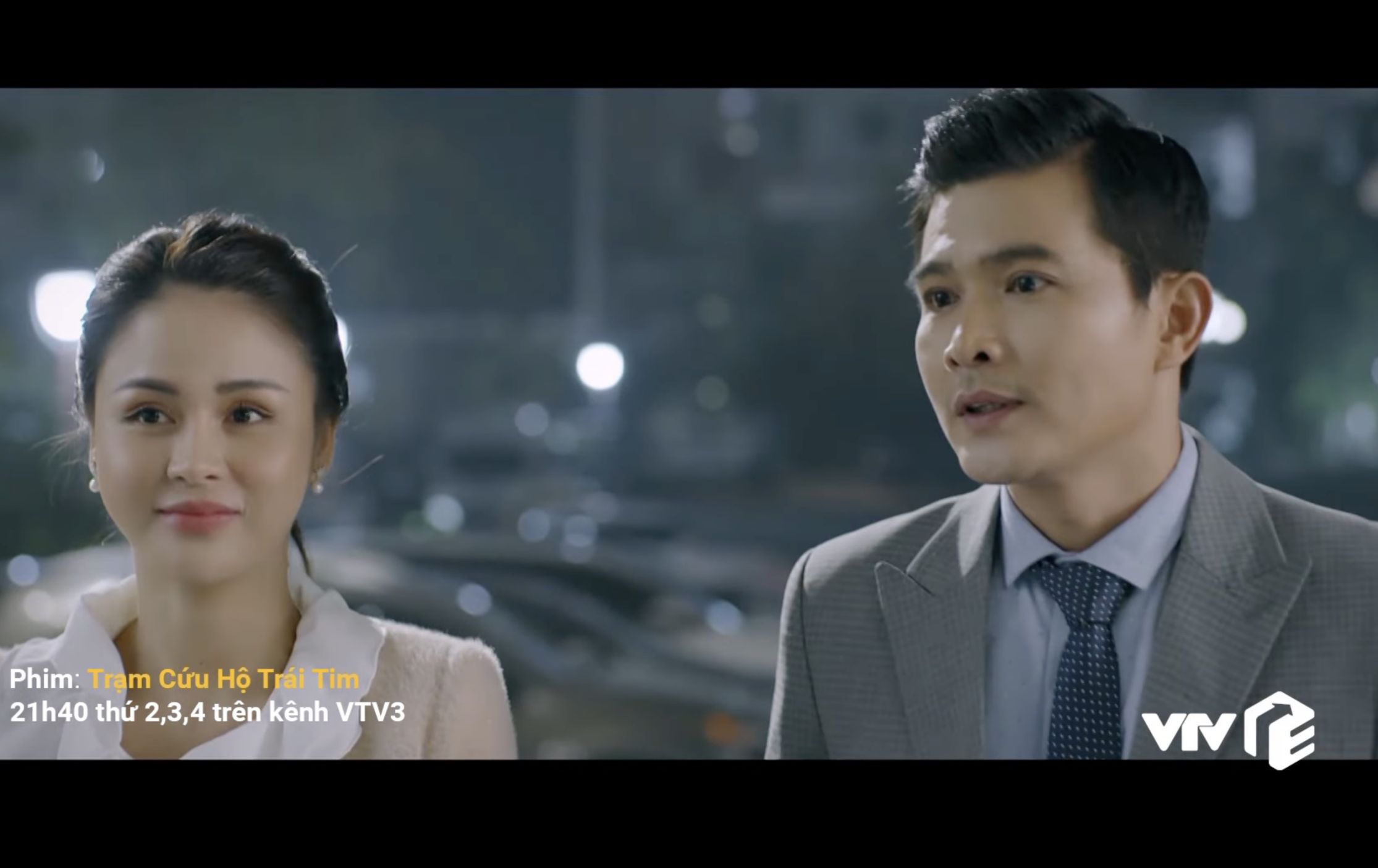 Lương Thu Trang trong phim “Trạm cứu hộ trái tim“. Ảnh Trailer phim
