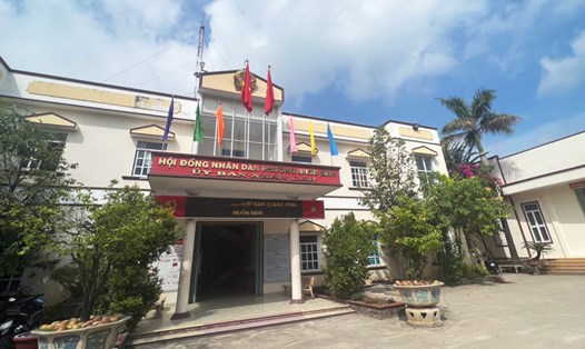 Trụ sở UBND phường Nhơn Bình (TP Quy Nhơn, Bình Định). Ảnh: Dũ Ca