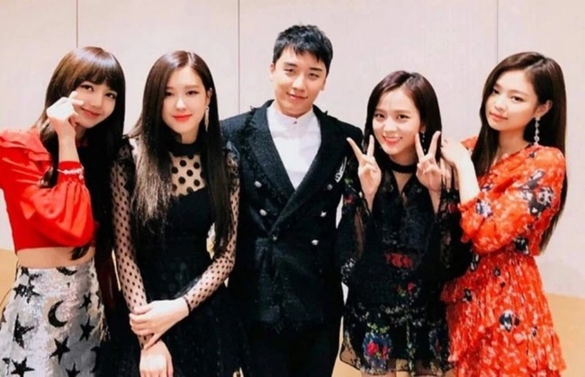 Blackpink và Seungri. Ảnh: Instagram